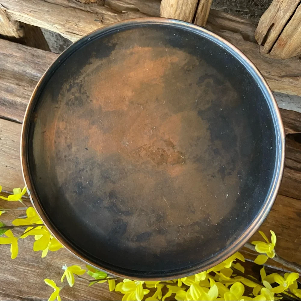 Brass Pitcher or Vase, Vintage Copper Look